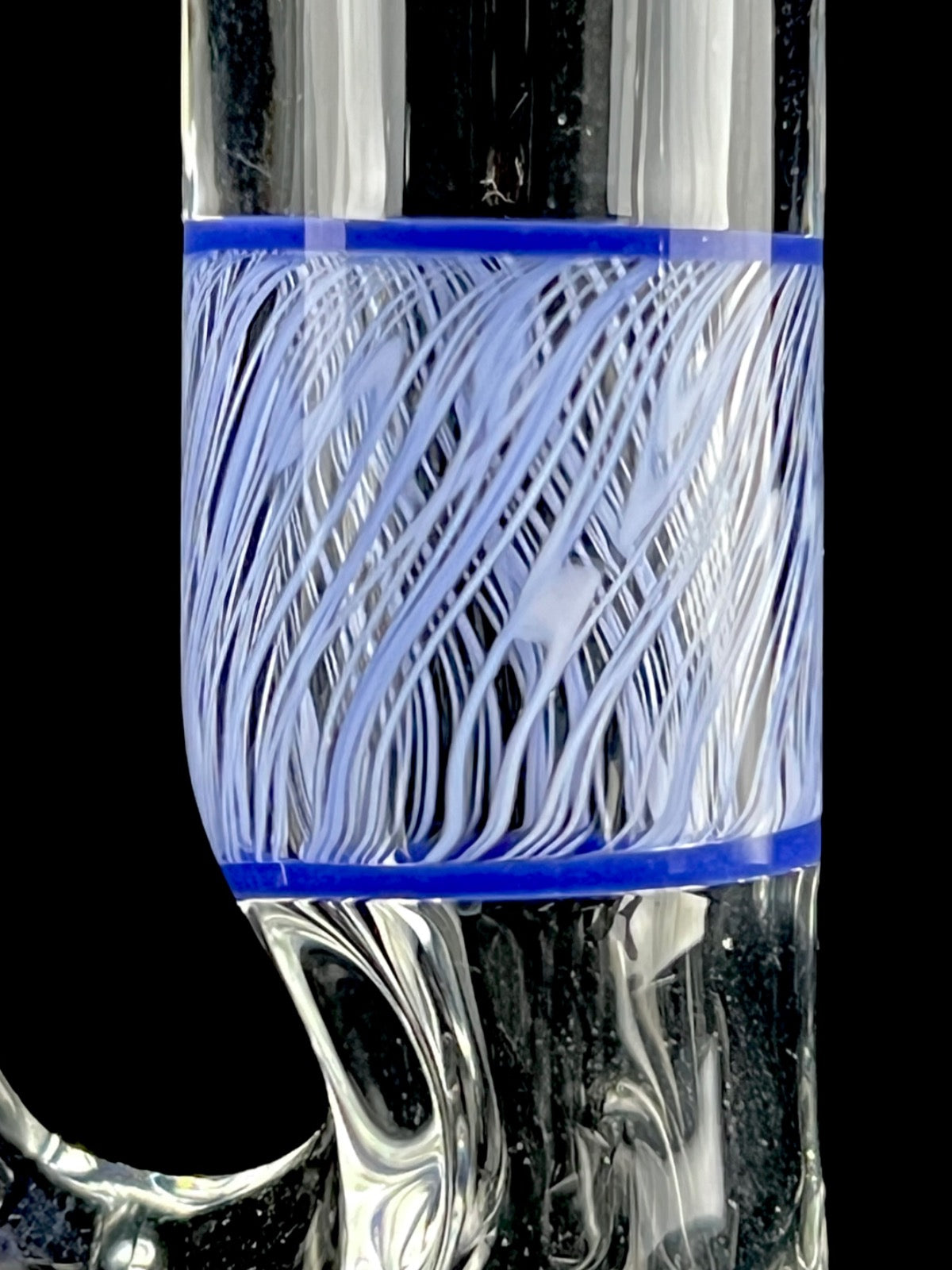 Snoopy Glass "Hyacinth Purple" Scribble Accent Tube