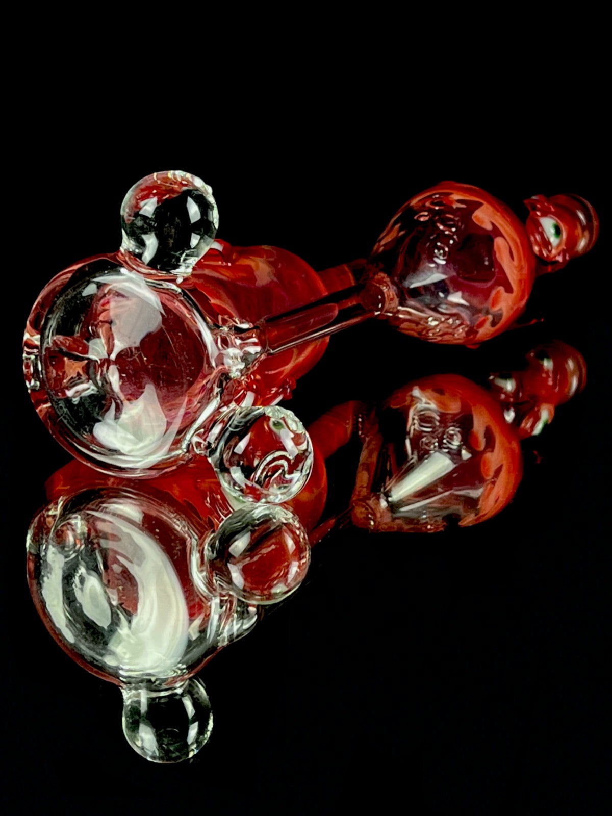 Tequila sunrise argus recycler by Leviathan Glass