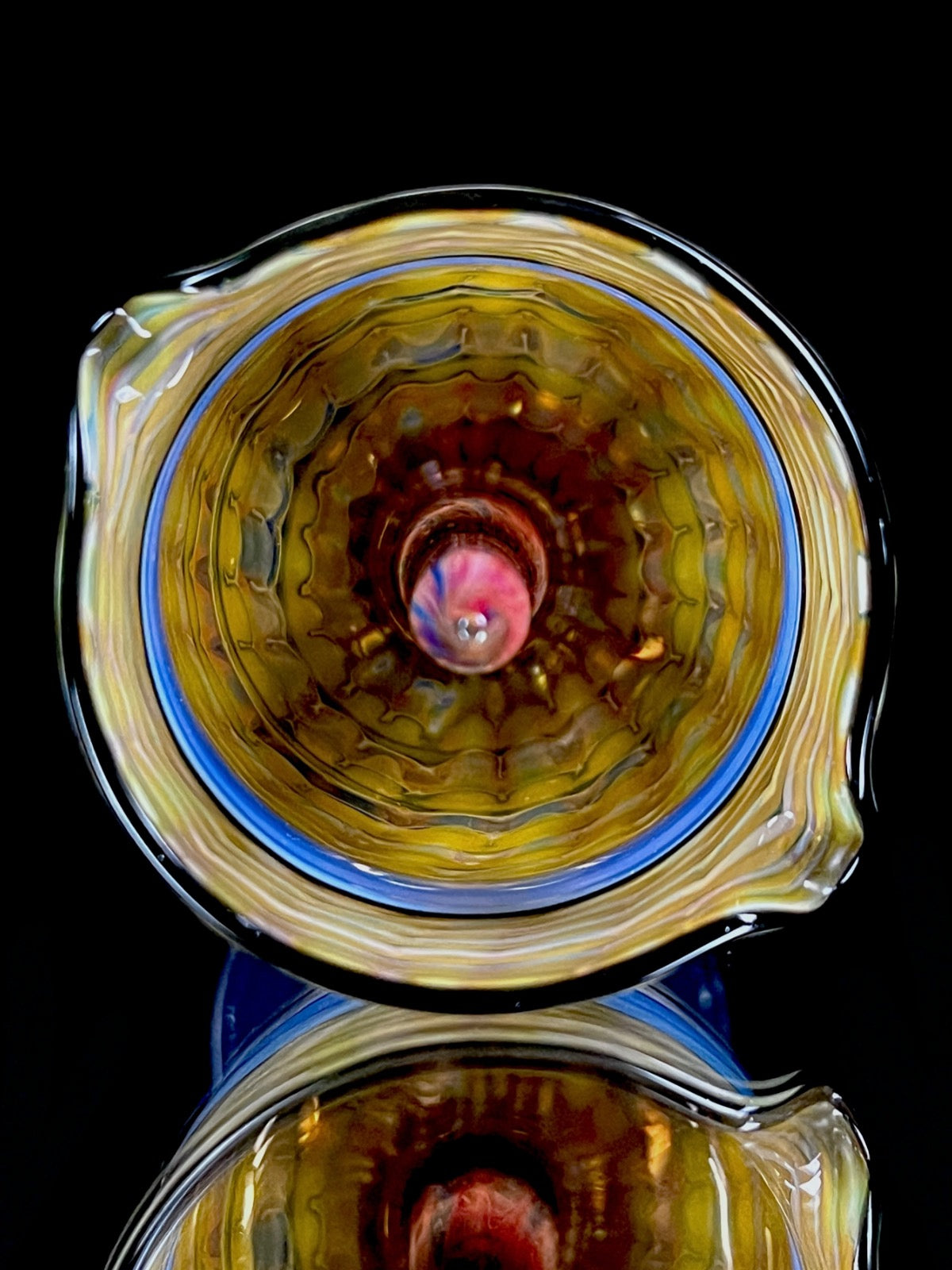 Hazy Glass "Goblet Ash Tray"