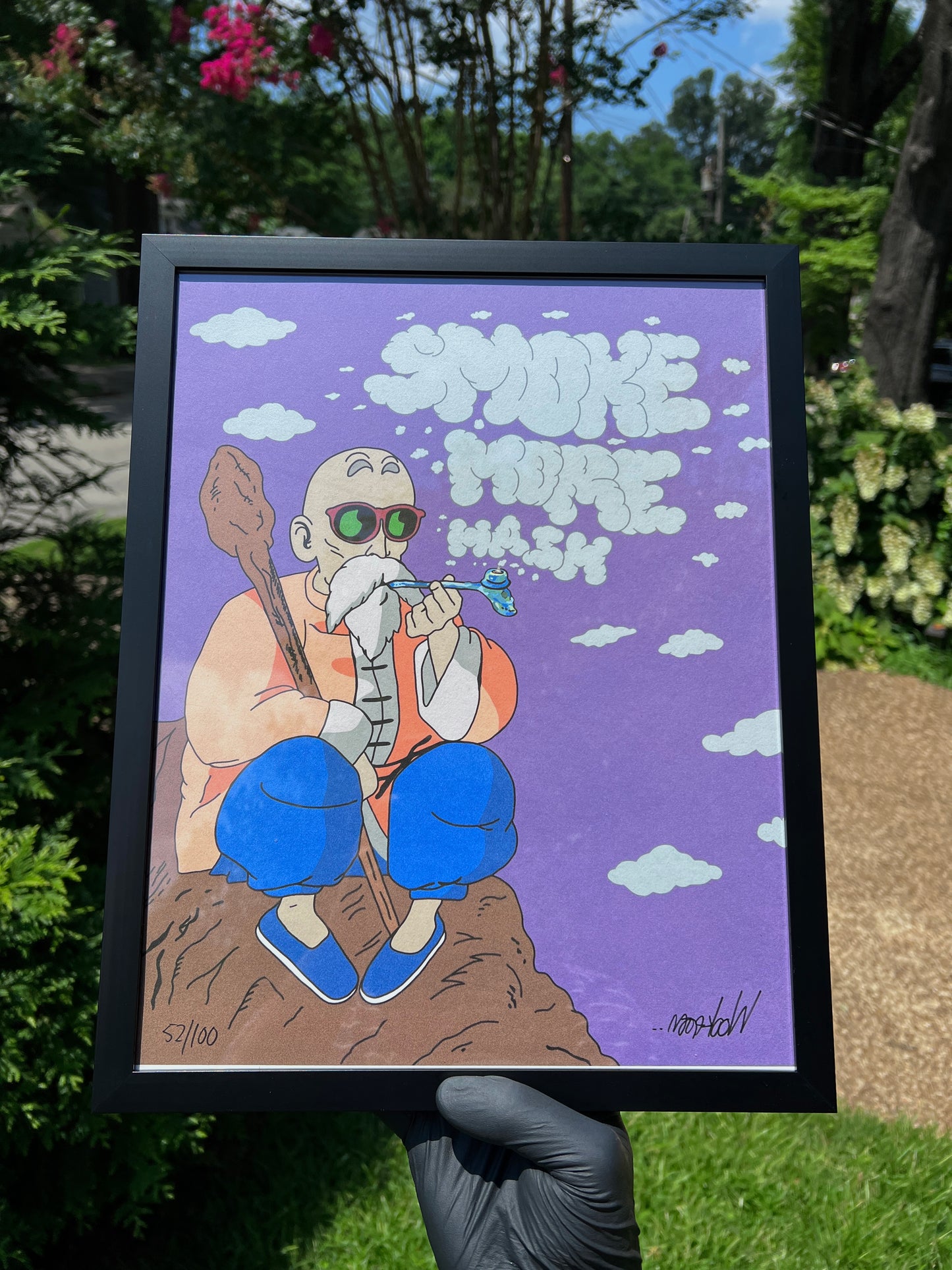 “Nighttime Master” print by Lot Comedy