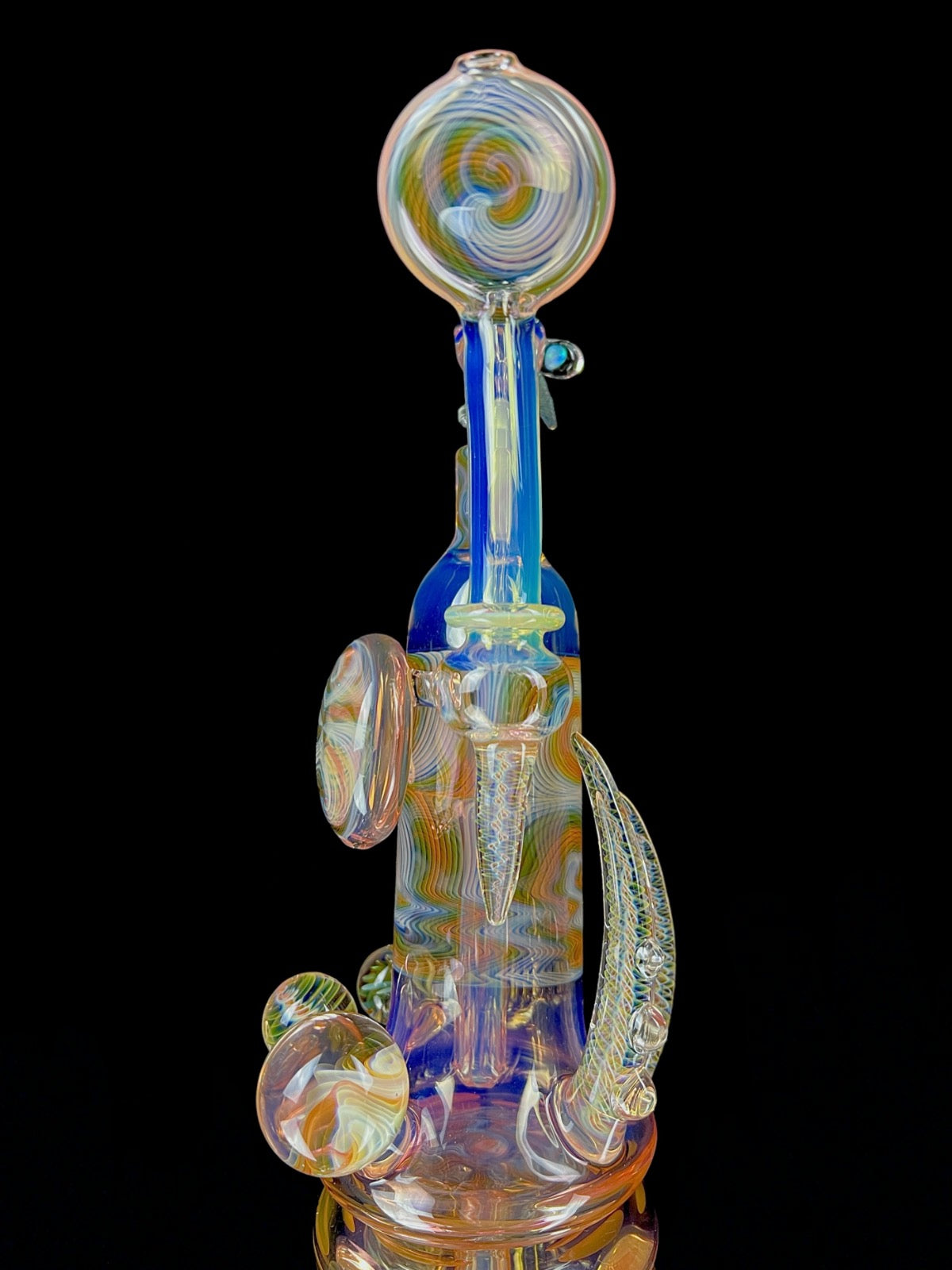 Phase Glass "Balled Out Fume Bubbler"