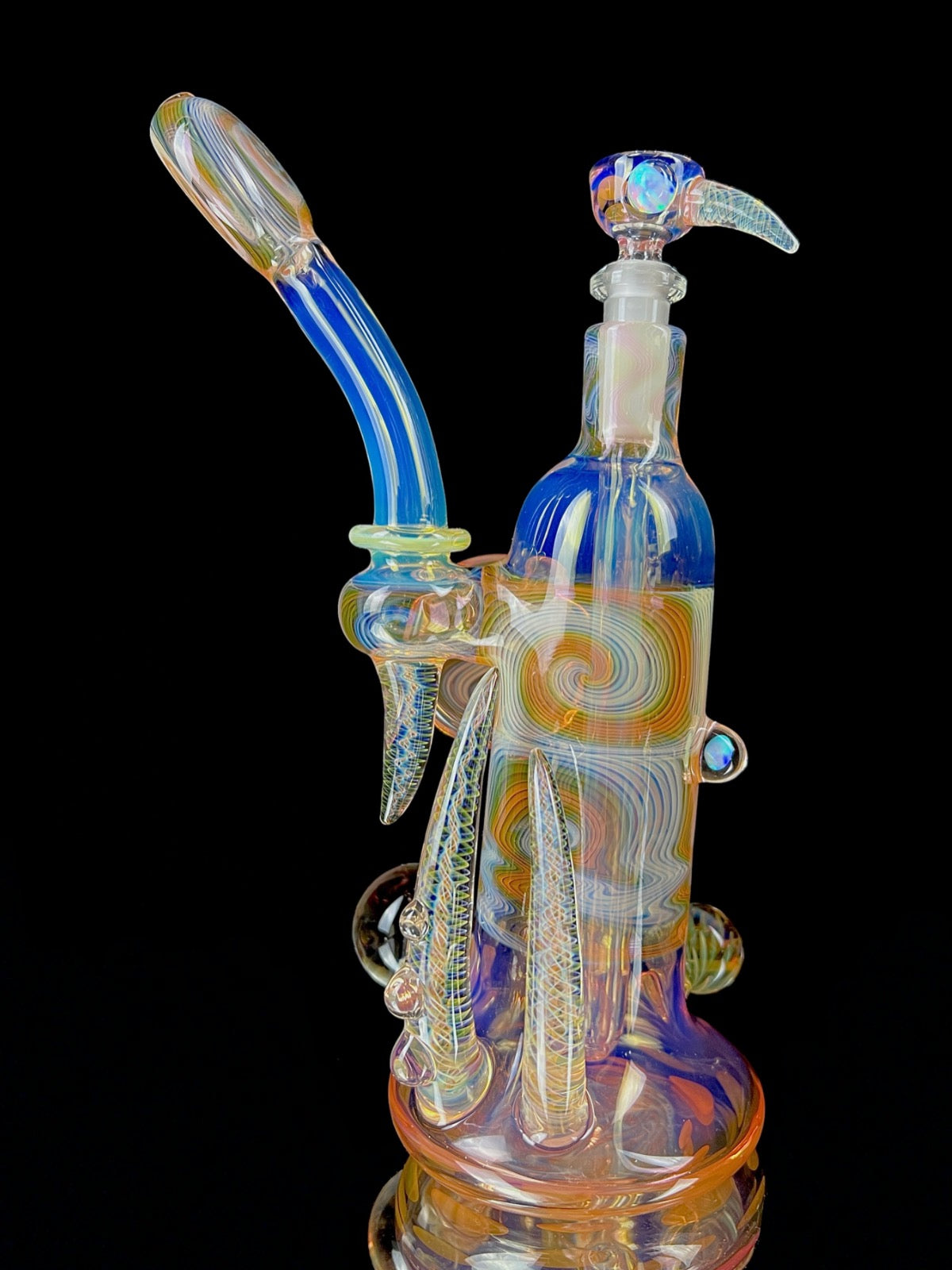 Phase Glass "Balled Out Fume Bubbler"
