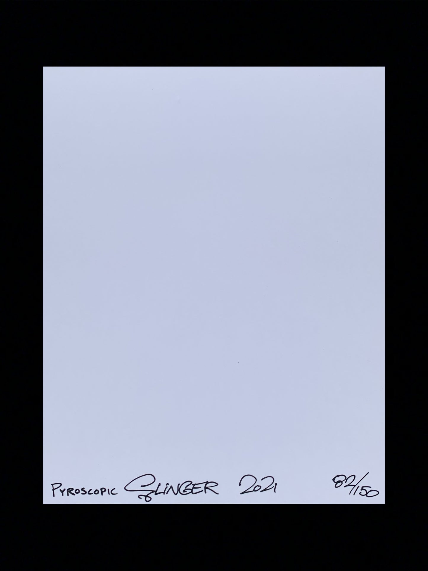 Slinger Apparel x Pyroscopic "Matrix Assault Girl" (Green) Lenticular Print