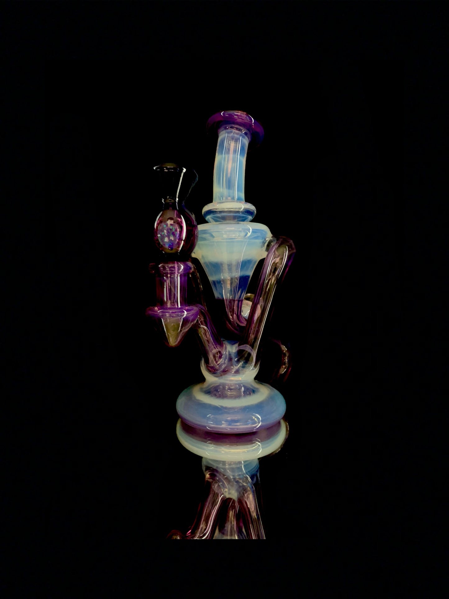 Boogie Glass Mini Recycler w/ Matching Soup Cap