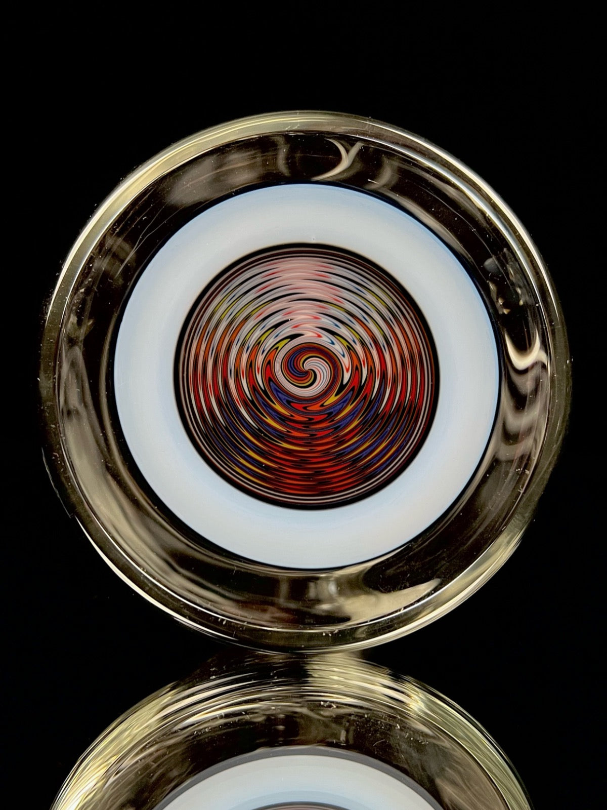 Ghost mini beaker by Mercurius Glass