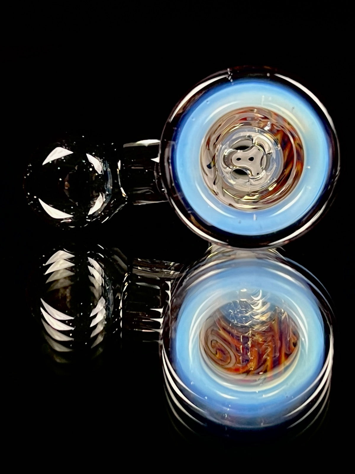 Ghost mini beaker by Mercurius Glass