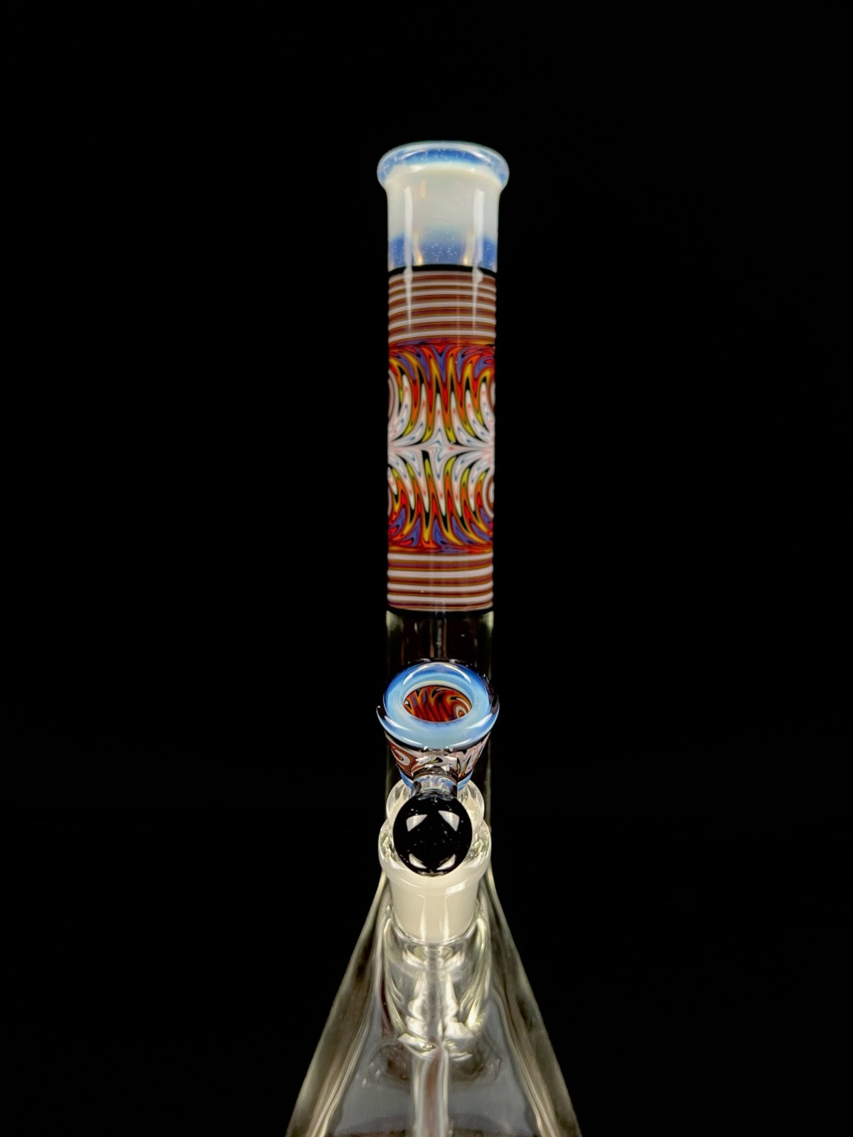 Ghost mini beaker by Mercurius Glass