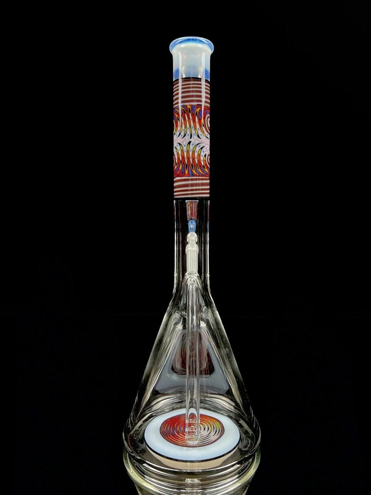 Ghost mini beaker by Mercurius Glass