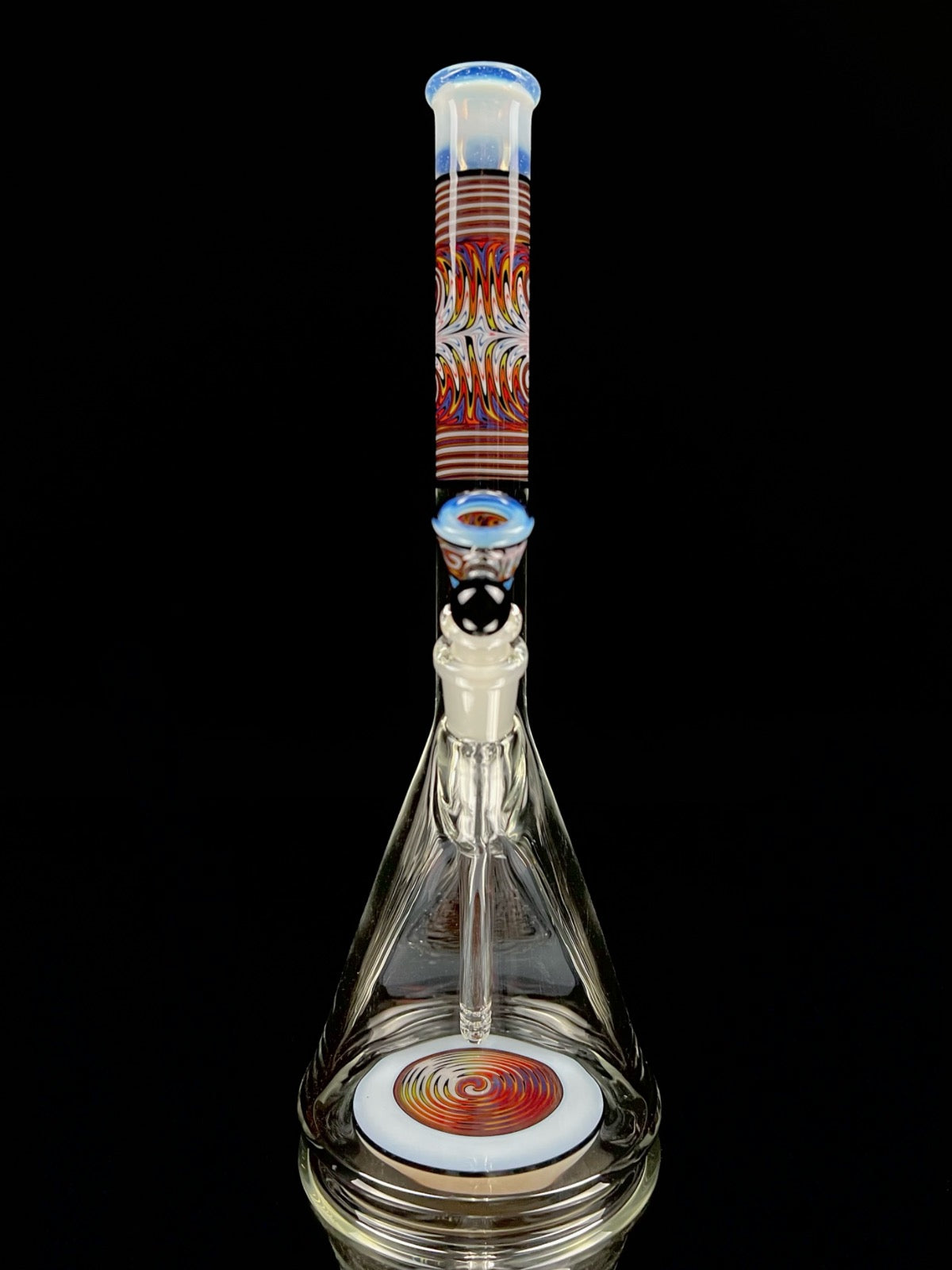 Ghost mini beaker by Mercurius Glass