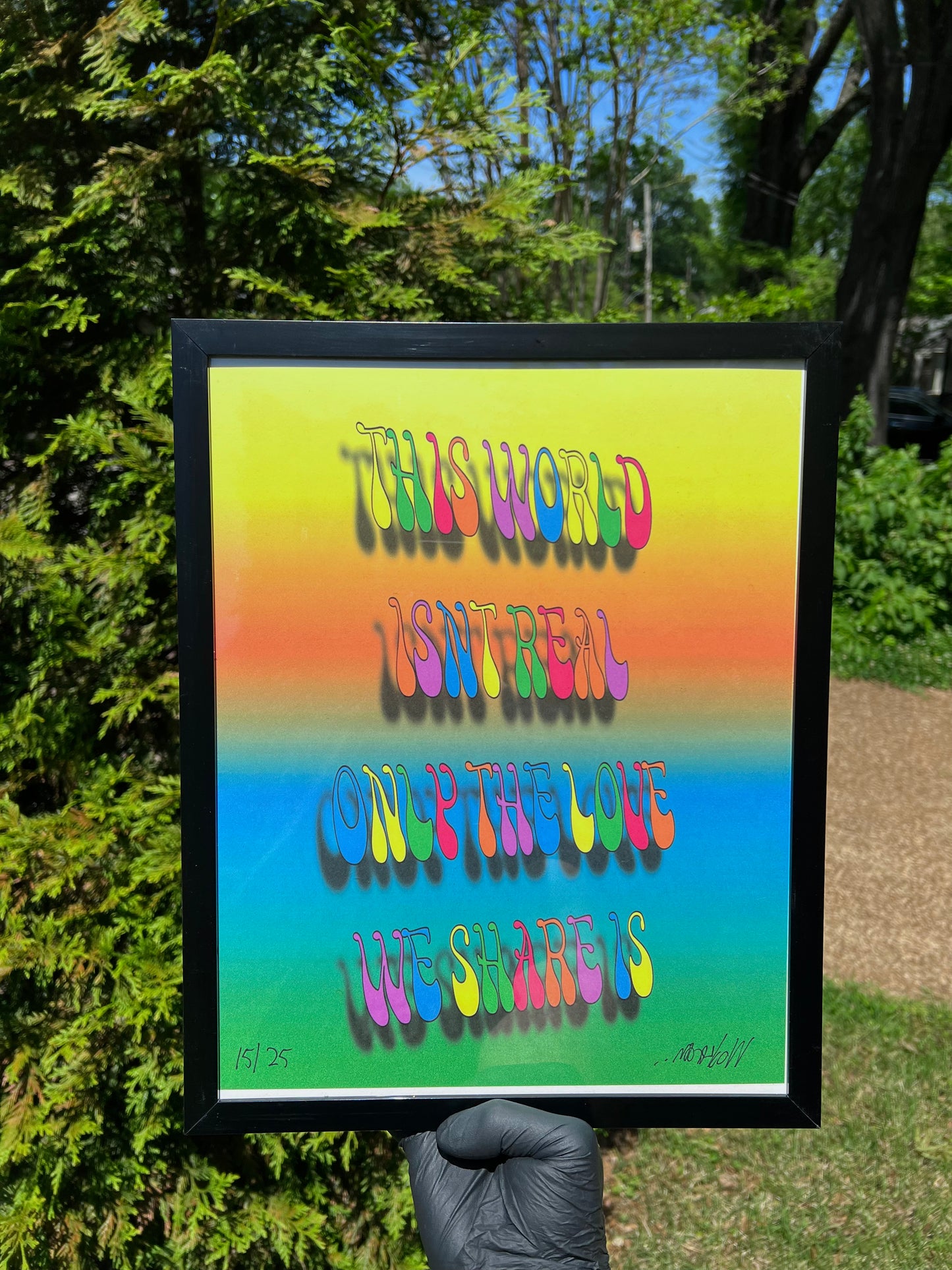 Wookerson Studios “Only the Love” Print