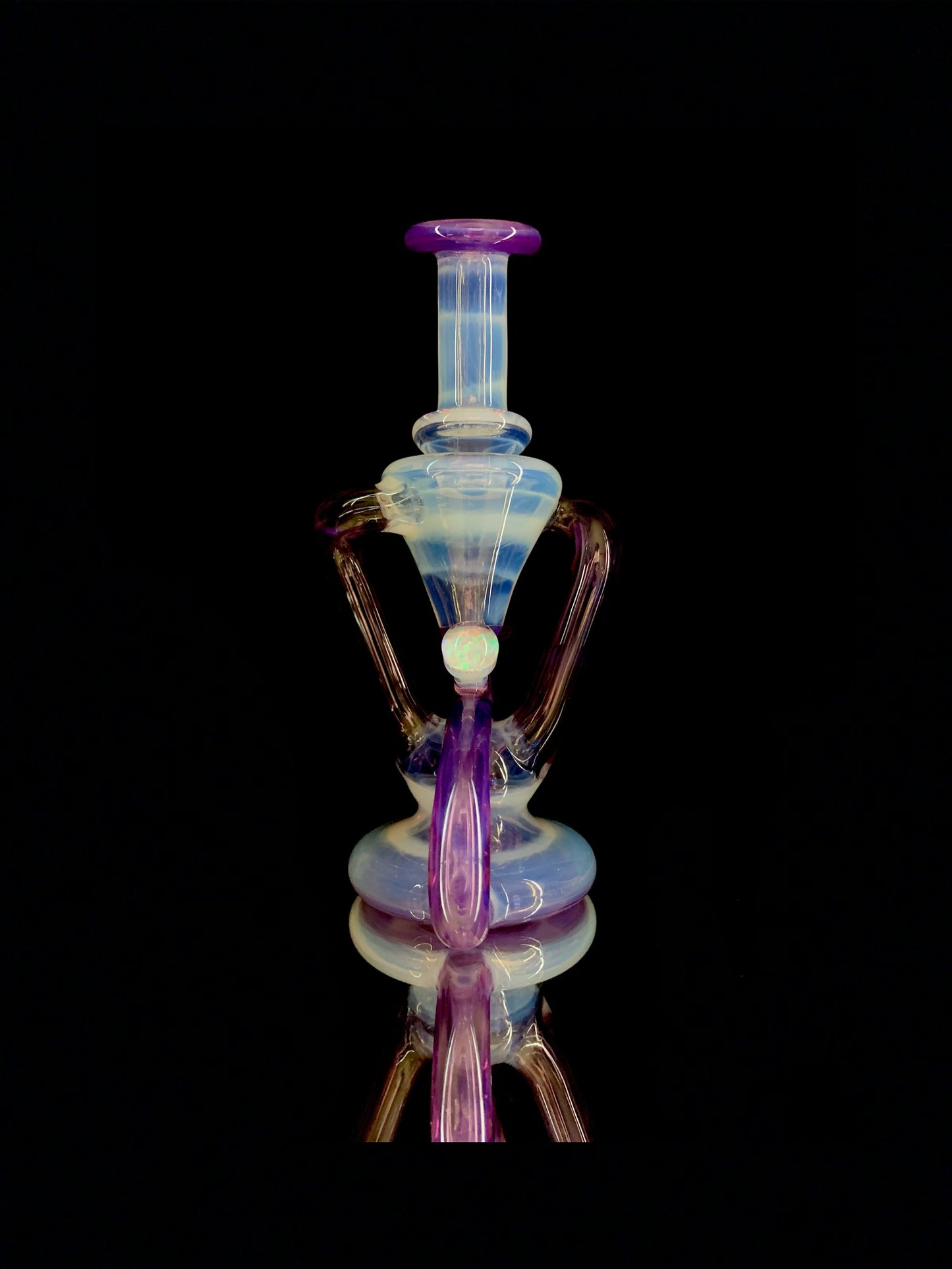 Boogie Glass Mini Recycler w/ Matching Soup Cap