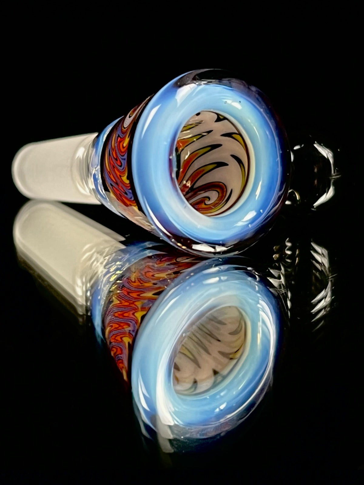 Ghost mini beaker by Mercurius Glass