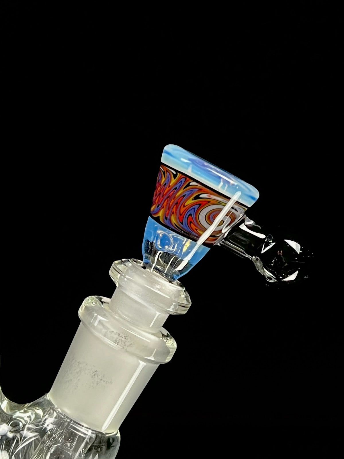 Ghost mini beaker by Mercurius Glass