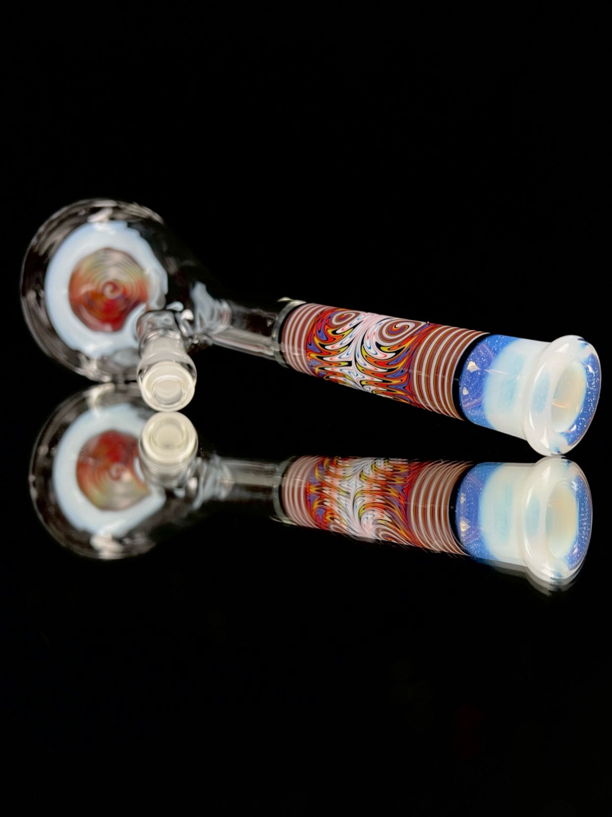 Ghost mini beaker by Mercurius Glass