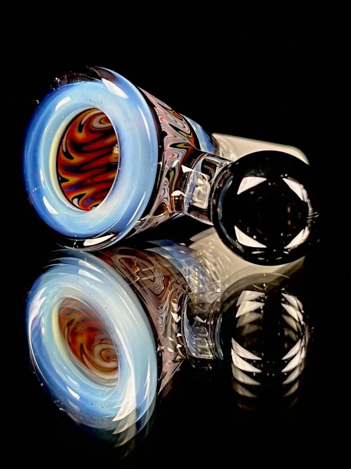 Ghost mini beaker by Mercurius Glass