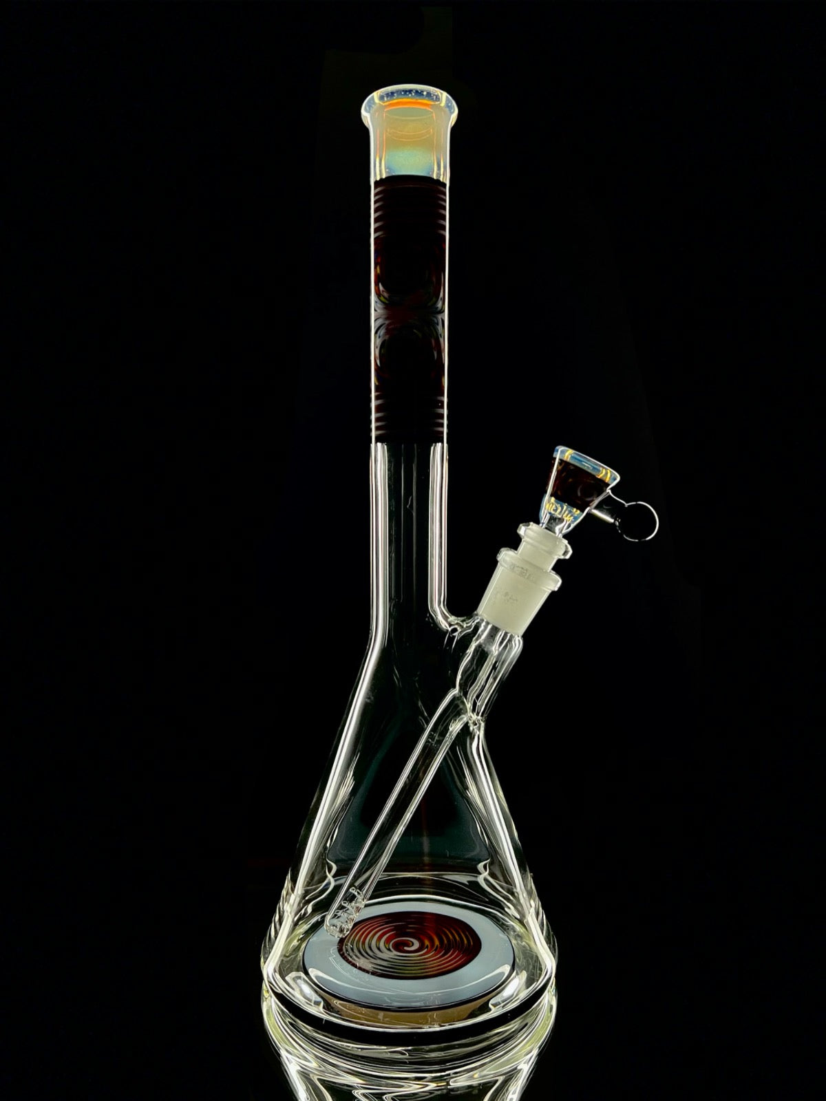 Ghost mini beaker by Mercurius Glass