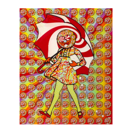 Slinger Apparel x Pyroscopic x Mike Gong “Third Variant” Lenticular Print