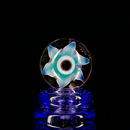 Phase Glass "Fume Spiral" Marble