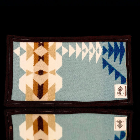 9.5” x 5.5” Pendleton mat by Wook Wear