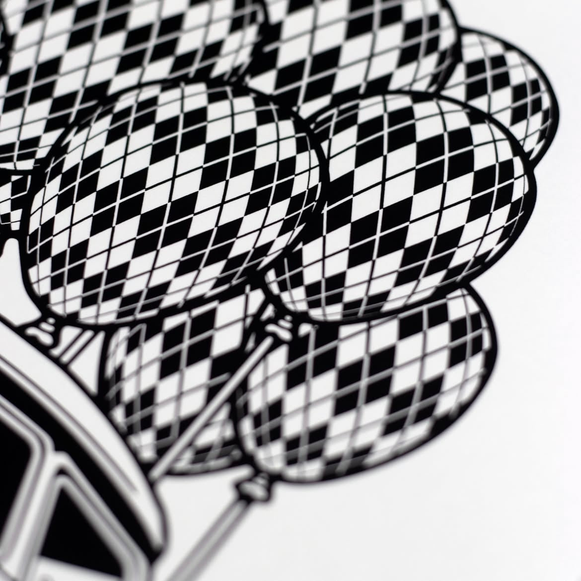 Parking Lot Collective “Slinger Flying Bus” Print