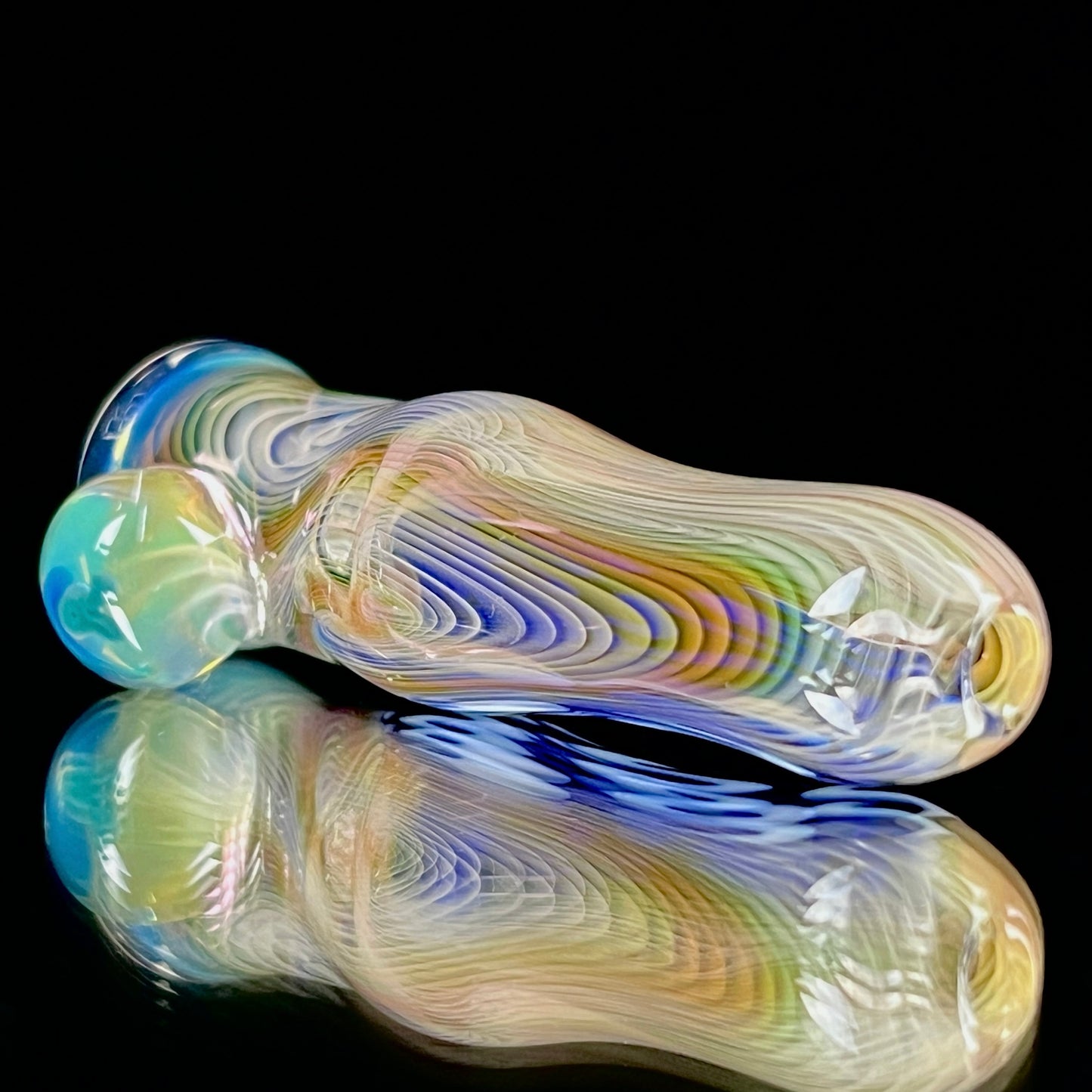 Fume Pretty Lights chillum by Phase Glass