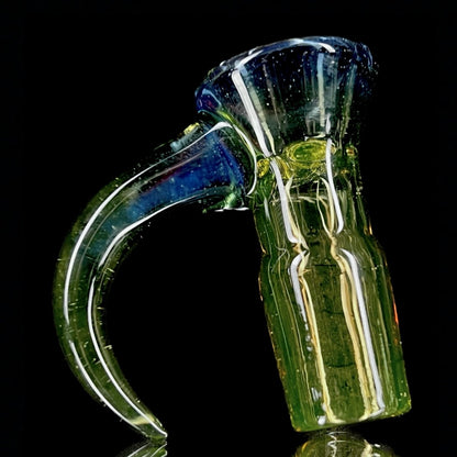 Welch "Citrine" (UV) to "Marina" Fade Fully-Worked 18mm Slide