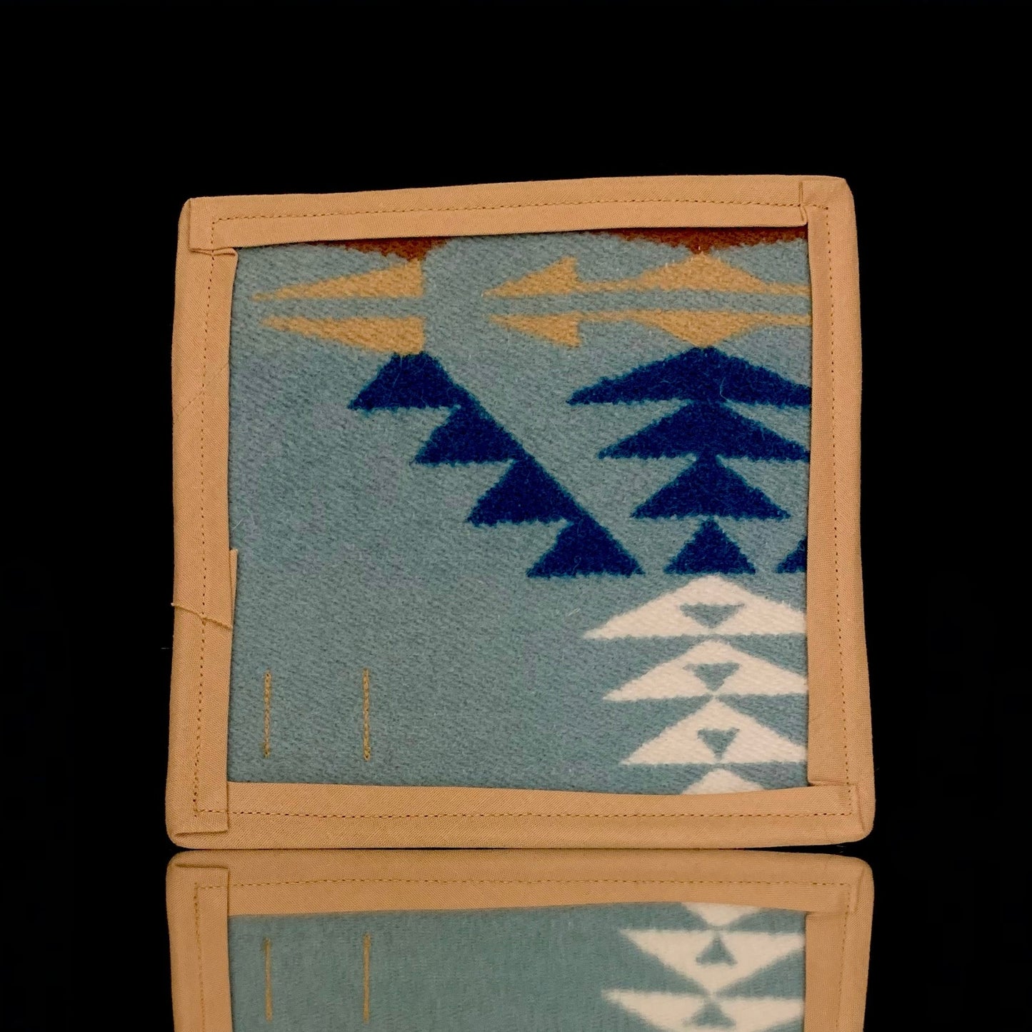 5.5” x 5.5” Pendleton mat by Wook Wear
