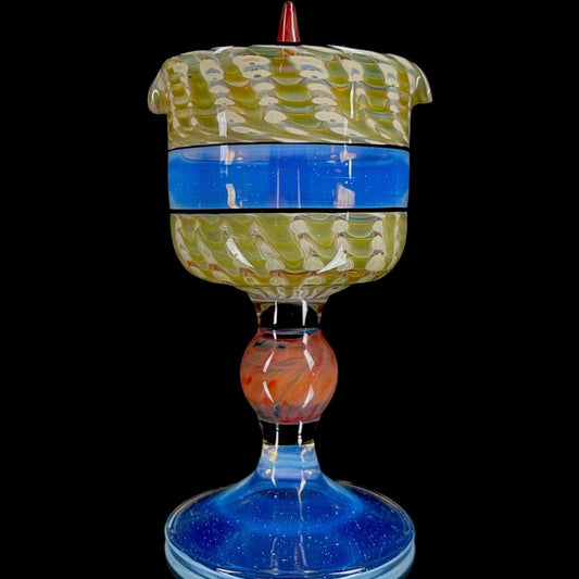 Hazy Glass "Goblet Ash Tray"