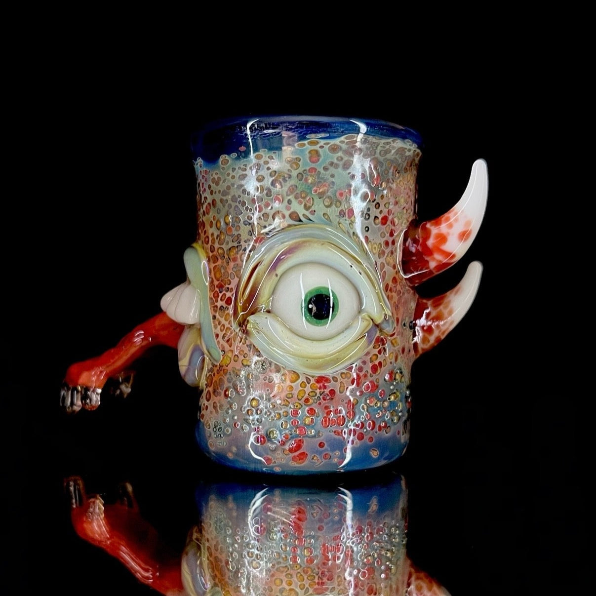 Cyclops shot glass by Leviathan Glass