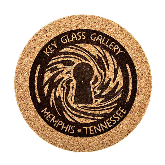 Key Glass Gallery cork mat