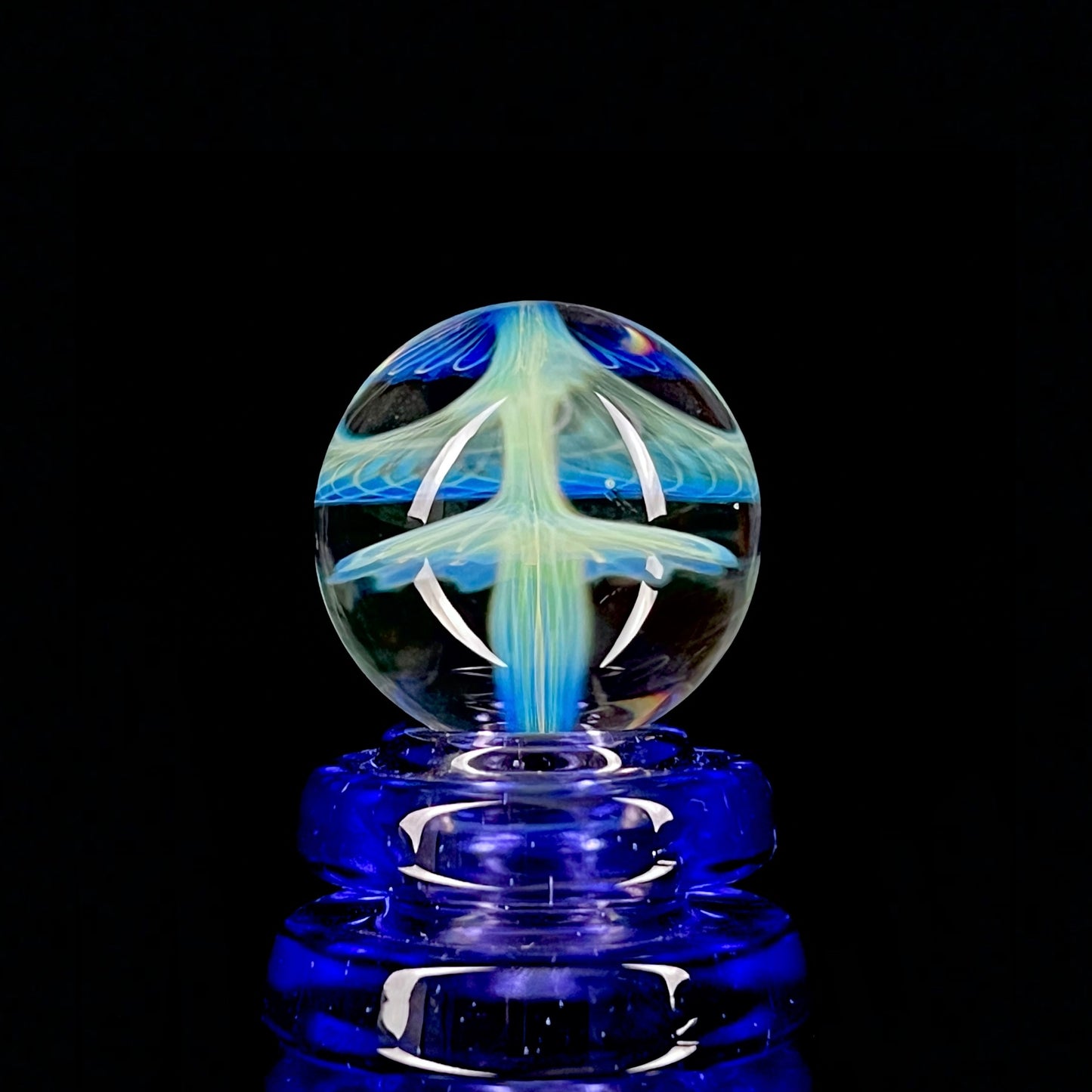Fume shroom marble by Phase Glass