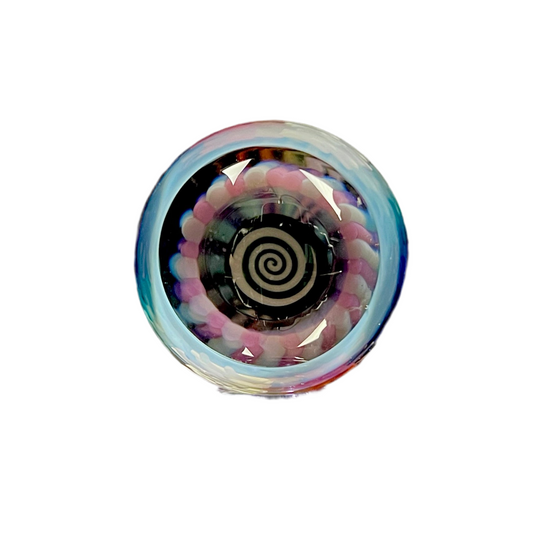 Jared Wetmore "Fire & Ice Wig Wag Double Cup" Marble