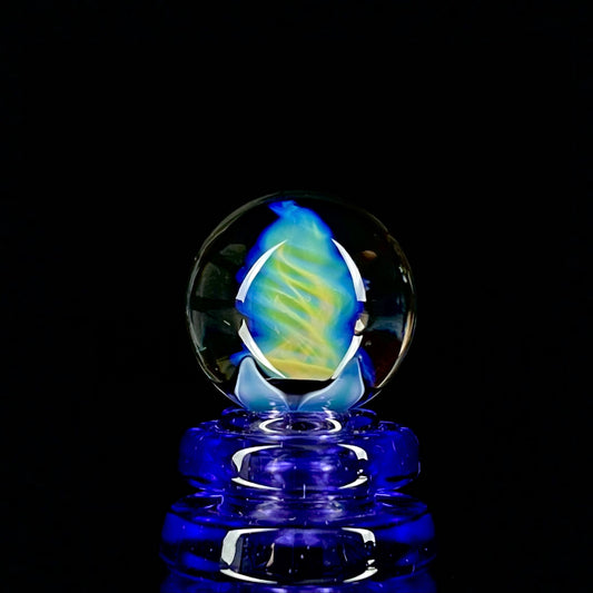 Phase Glass "Fume Spiral" Marble