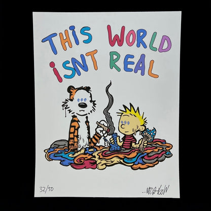 Wookerson Studios “This World Isn’t Real” Print