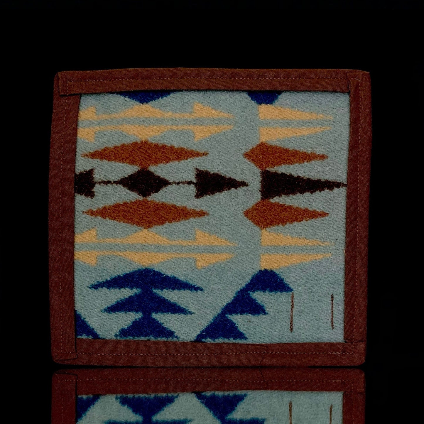 6” x 6” Pendleton mat by Wook Wear