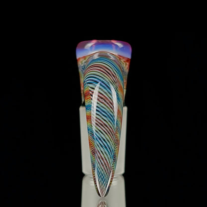 Jared Wetmore "Rainbow Hypnotech" 18mm Slide