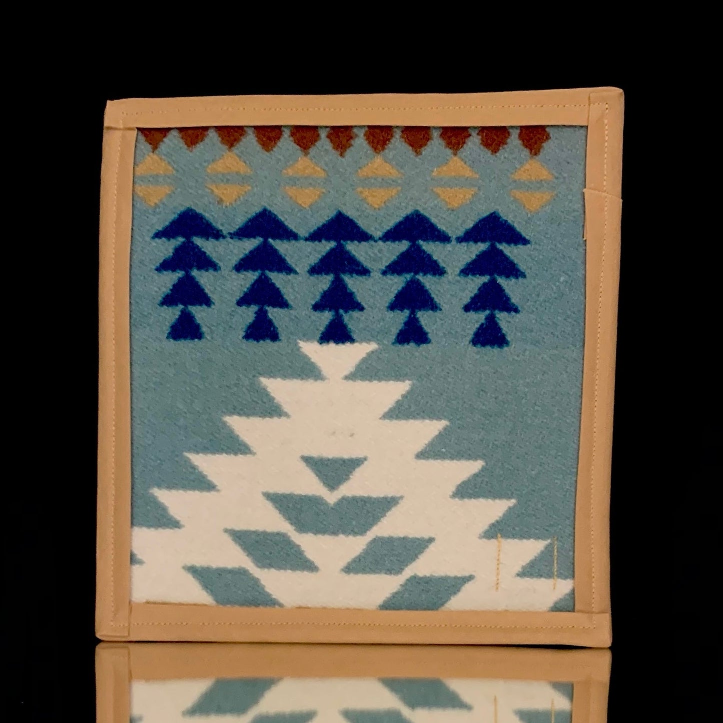 7” x 7.5” Pendleton mat by Wook Wear