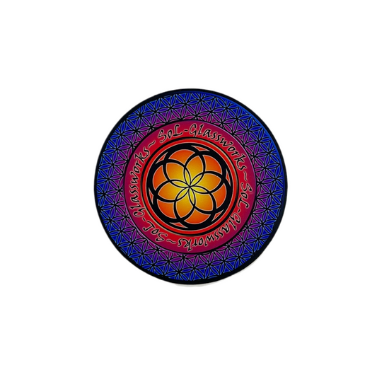 Seed of Life Glassworks Sacred Geometry Sticker (Seed of Life)