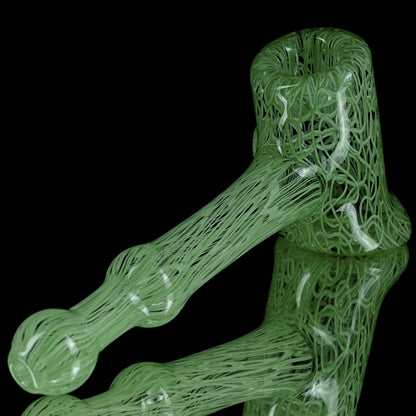 Snoopy Glass "Jade Green" Scribble Hammer