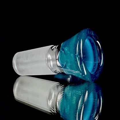 Welch "Blue Slyme" Full-Accent 14mm Slide