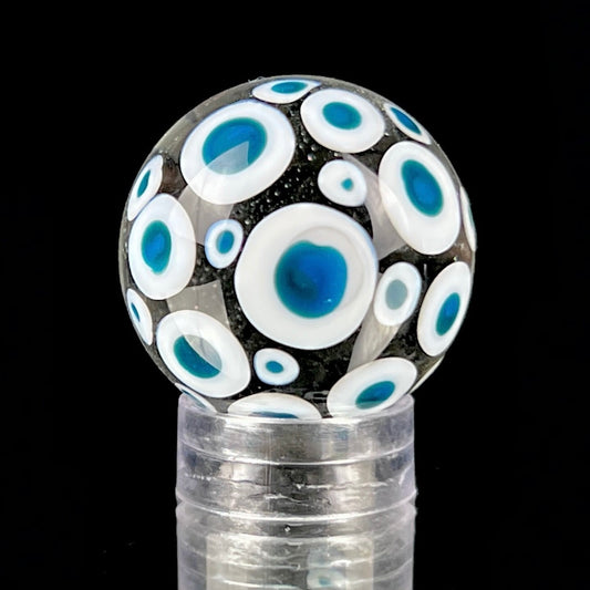 Dot stack marble by Naturally Spun Glass