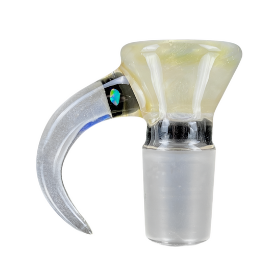 Welch Fume over "White Satin" Full-Accent 18mm Slide