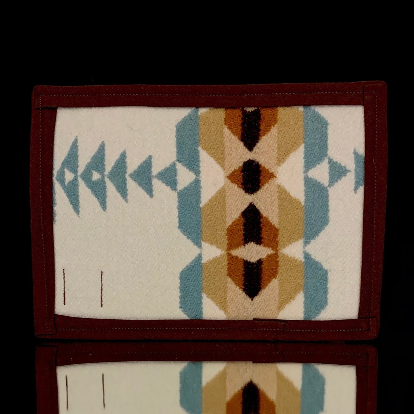 7.5” x 5.5” Pendleton mat by Wook Wear