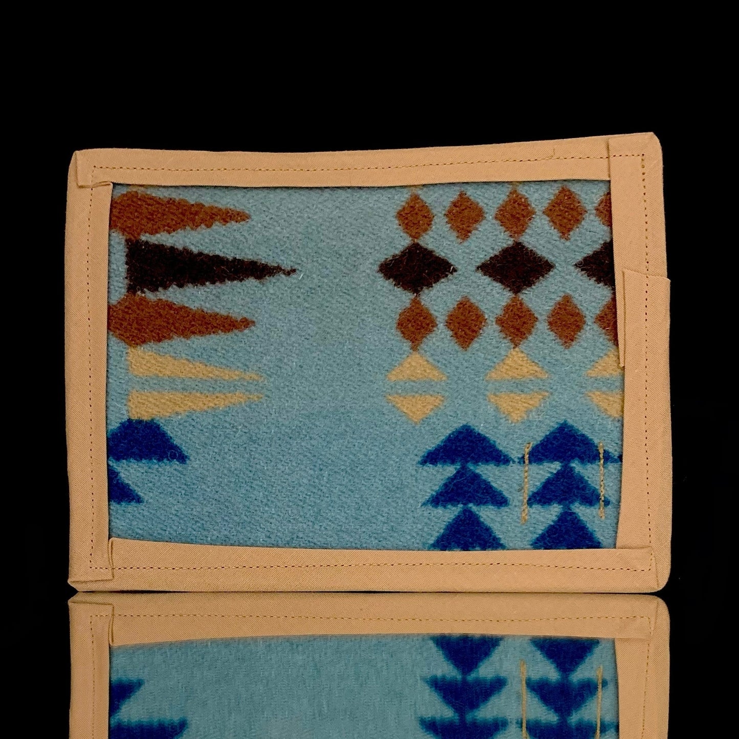 6.5” x 4.5” Pendleton mat by Wook Wear