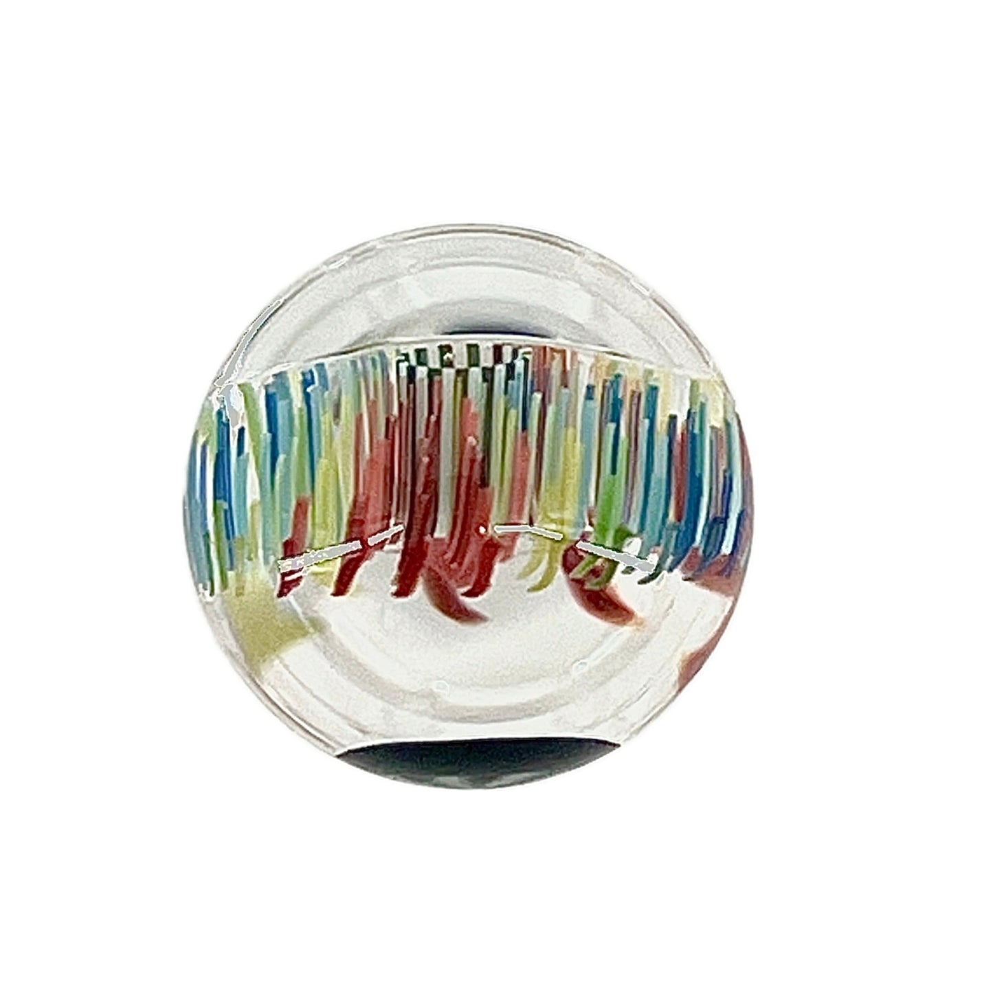 Jared Wetmore Rainbow Wig Wag Millefiori Marble