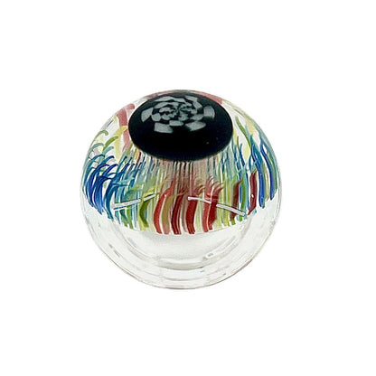 Jared Wetmore Rainbow Pinwheel Millefiori Marble