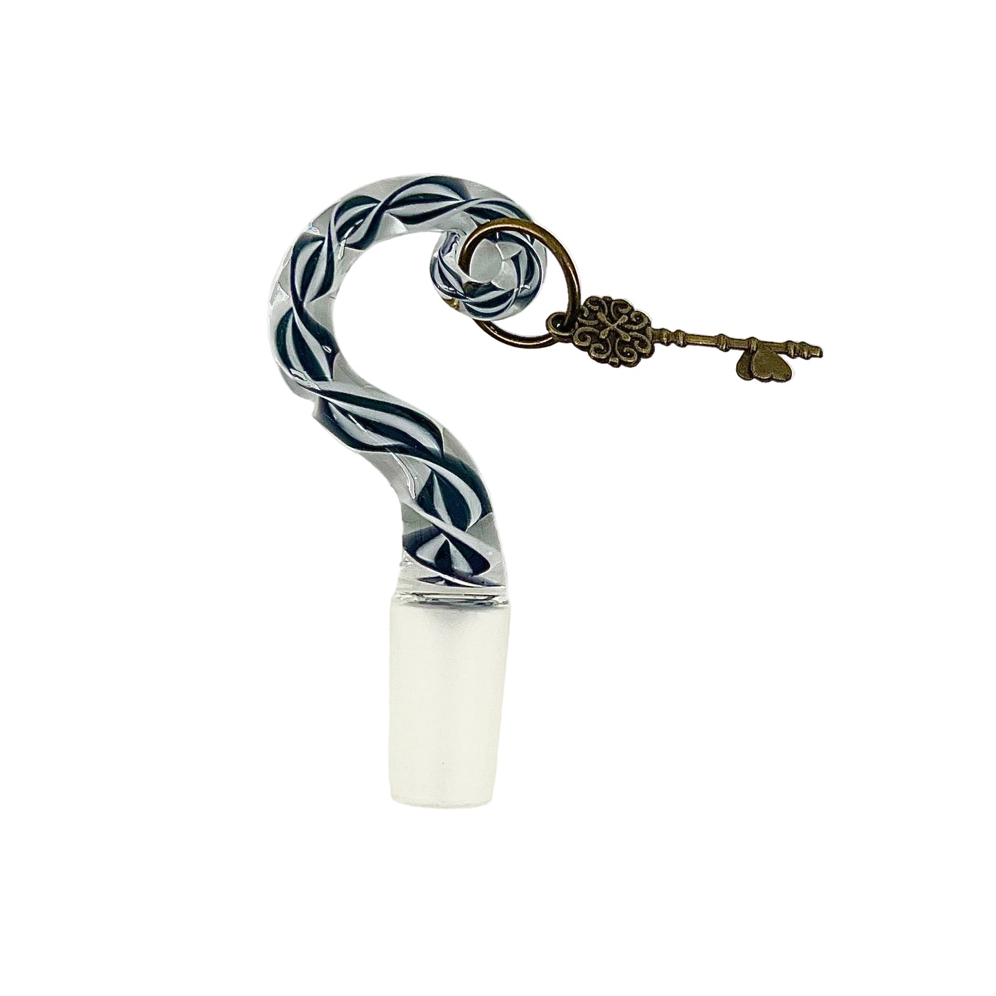 Leviathan Glass 14mm Tentacle Stopper W/ Key