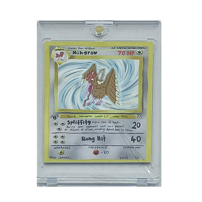 Pokémon trading card featuring Hihgröw in a protective case