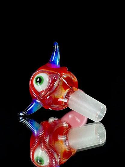 Tequila sunrise argus recycler by Leviathan Glass