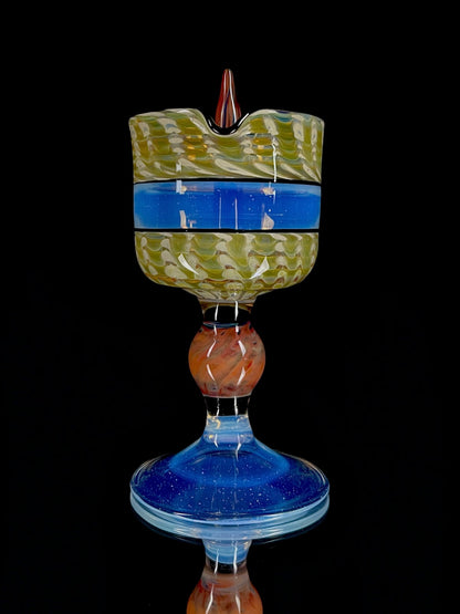 Hazy Glass "Goblet Ash Tray"